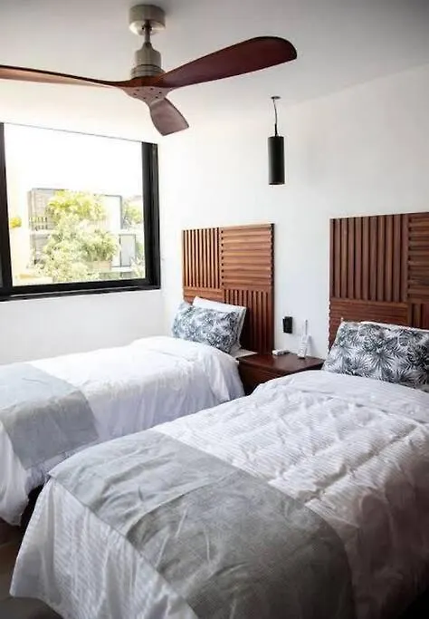 2-Bd Apartment In Heart Of Tulum
